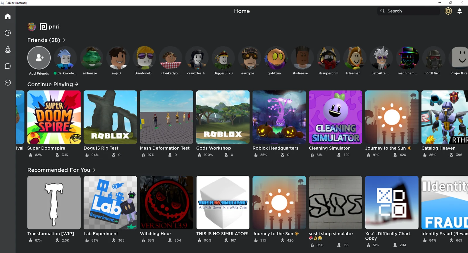 Roblox screenshot