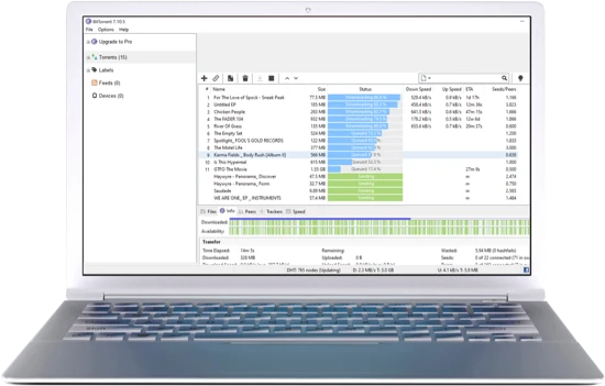 BitTorrent Classic screenshot