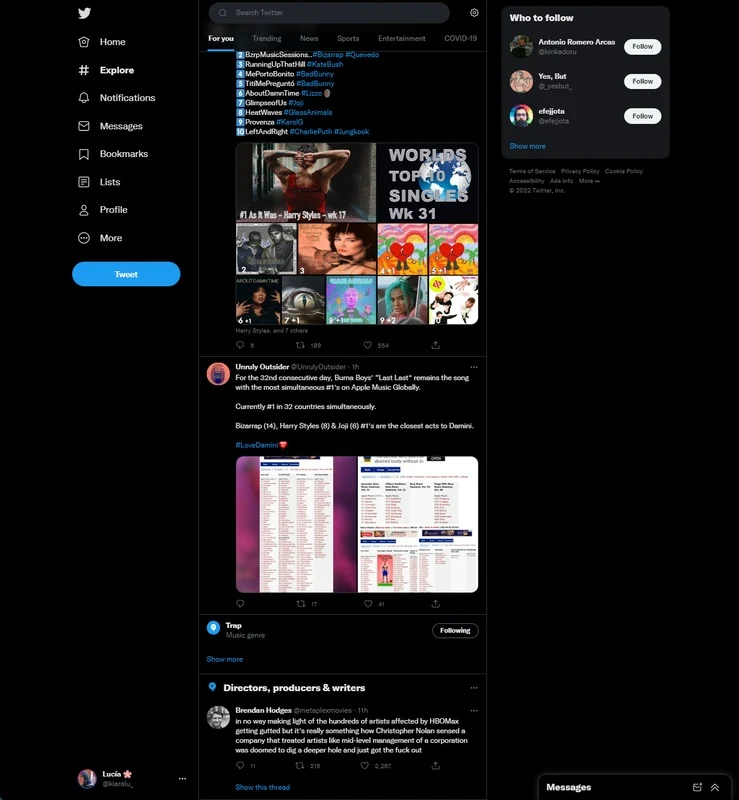 X (Twitter) screenshot