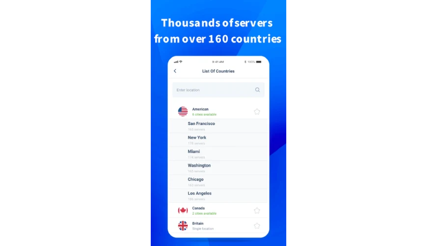 Aman VPN screenshot