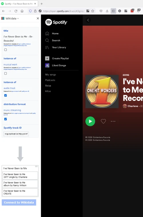 Spotify screenshot