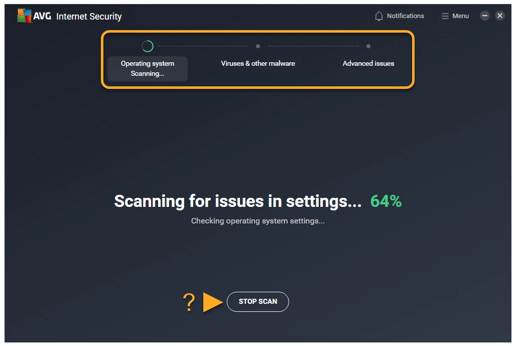 AVG AntiVirus Free screenshot