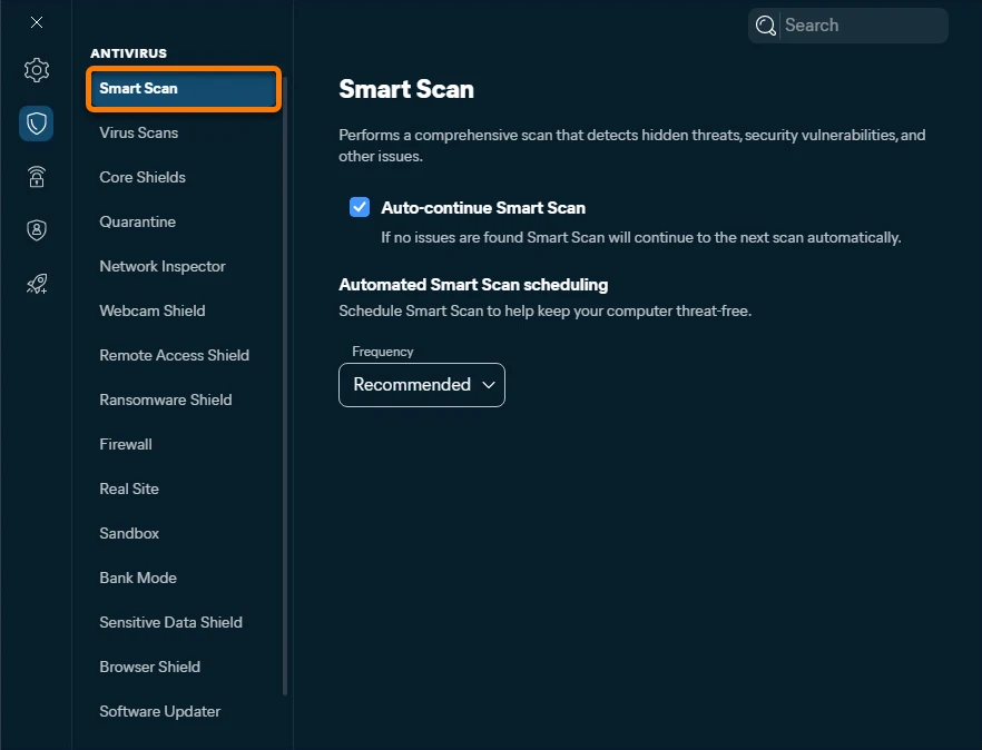 Avast One Free Antivirus screenshot